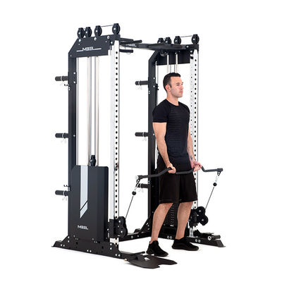 Metal Cinza Ligeiro Luxo XT2 Multifuncional Treinador Power Rack Equipamento de ginástica Máquina de exercício