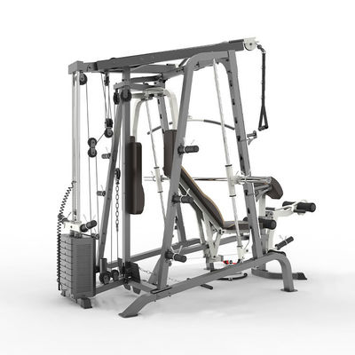 55kg Multi Funcional Treinador Barbell Rack Fitness Gym Equipamento Smith Máquina para 20 'Container