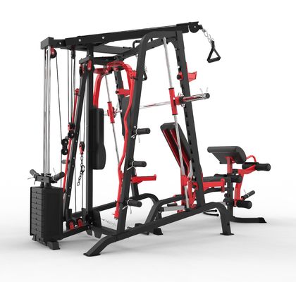 Conjunto completo Treinador Multifuncional Ginásio Máquina Smith Equipamento de Treinador Funcional Máquina Smith