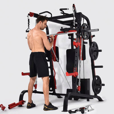 Máquina de treino flexível para casa Smith Cage Máquinas comerciais universais Smith And Rack
