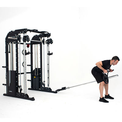 Equipamento de fitness do ginásio de estação multifunção Smith Squat Rack Trainer Fitness Trainer