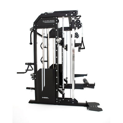 Red Multi Functional Trainer Power Rack Fitness Equipamento de ginástica Equipamento de exercícios Smith Machine Home Gym Station N.W. 378.2