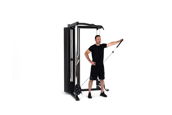 Treinador Multifuncional Barbell Rack Gym Força e desempenho com Power Rack