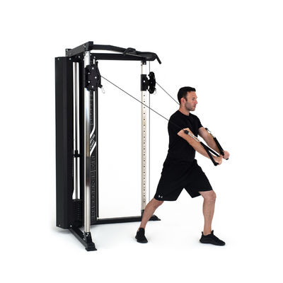 Treinador Multifuncional dobrável Máquina Smith Ultimate Bodybuilding Fitness Equipamento
