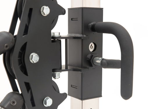 Bodybuilding Funcional Trainer Equipamento de ginástica em casa com sistema de pole duplo ajustável