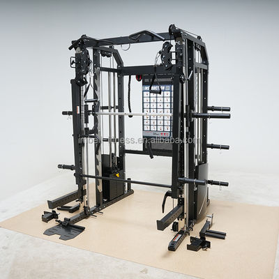 Funcional Trainer Power Squat Rack Multi Smith Machine Combo Set Oferecido Contacte-nos