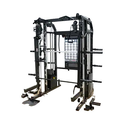 Transforme seus treinos com o Power Squat Rack e a pilha de pesos