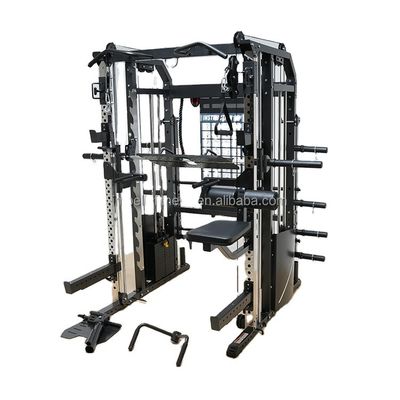 Equipamento de ginástica multifuncional Máquina Smith para ginástica em casa personalizada para suas necessidades