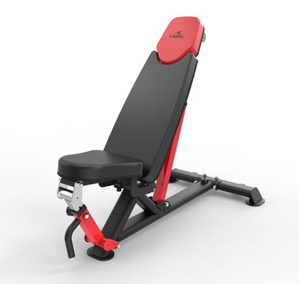 Equipamento de ginástica multifuncional para exercícios em casa Banco de levantamento de peso de halteres dobrável