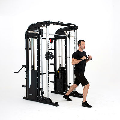 1944 x 1670 x 2170mm All in One Trainer para ginásio Fitness Pull Ups Equipamento de exercícios máquina