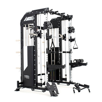 Full Smith Machine Powertec Gym Equipamento de exercícios todo em um com estaca de pesos