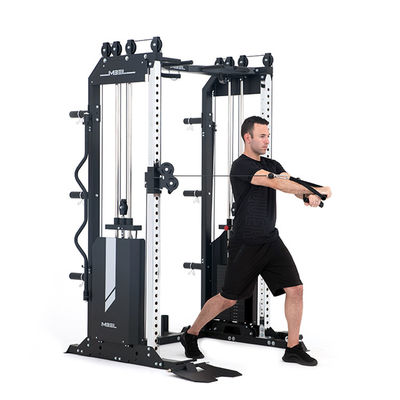 Equipamento de musculação multifuncional em casa com opções personalizáveis