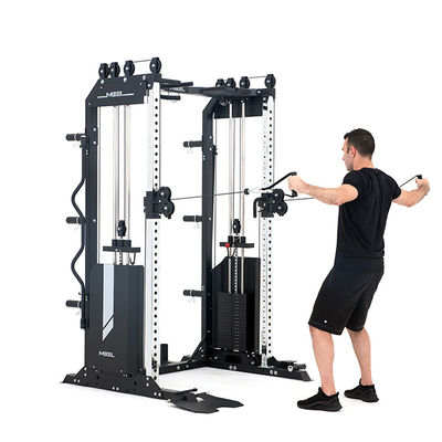 Máquina Smith Treinador Integral Fitness puxar para baixo Força do braço Máquina de tríceps