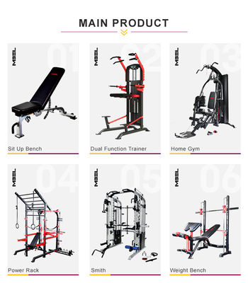 Função de fisiculturismo Estantes de agachamento para casa Fitness Smith Máquina Materiais de aço