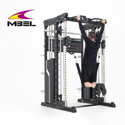 Tudo em um Modern Style Smith Machine Multi Funcional Squat Rack Funcional Treinador